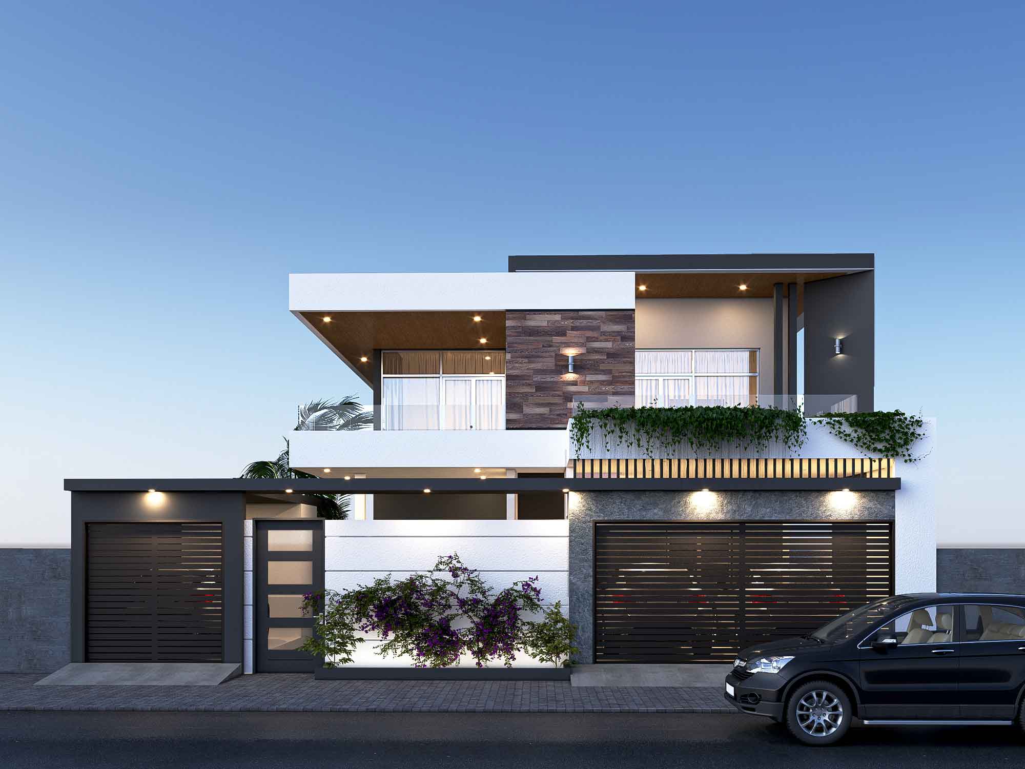 Duplex moderne à Ouaga 2000 conçu par TILGUI ARCHITECTURE